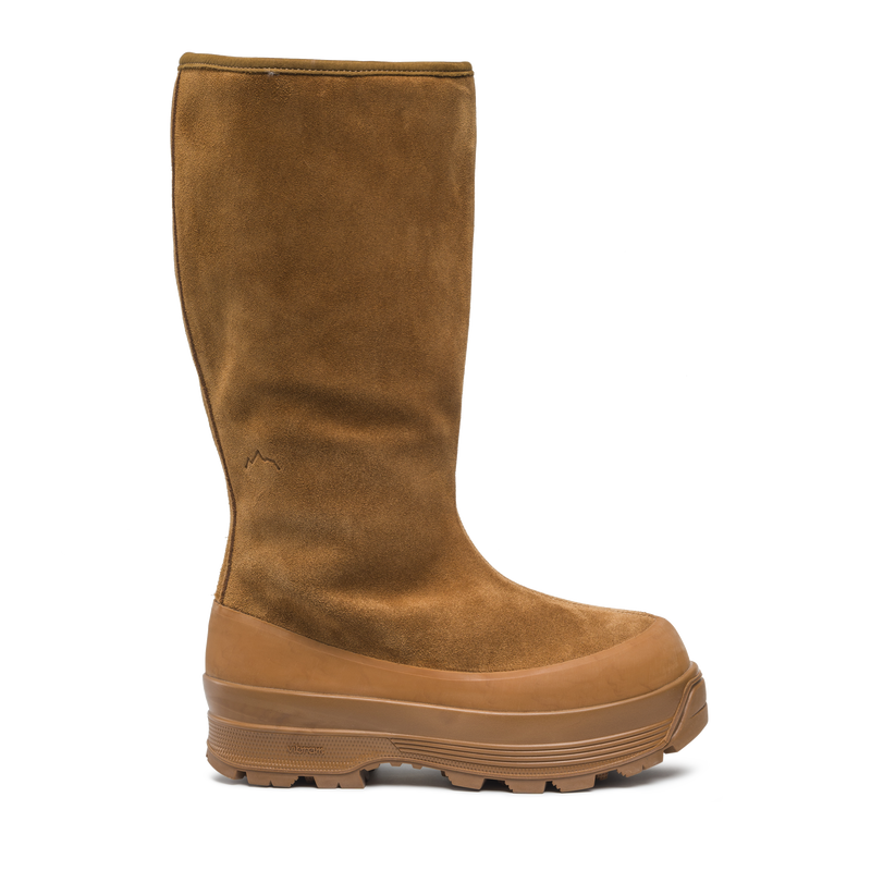 Alta Badia Shearling Cognac Suede W